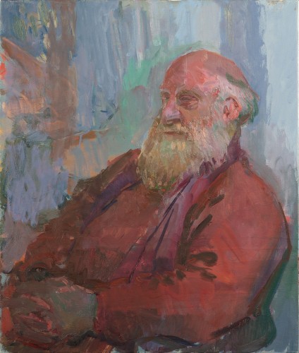 Jan Asjes van Dijk | Olieverf op doek, 65 x 55, 1990